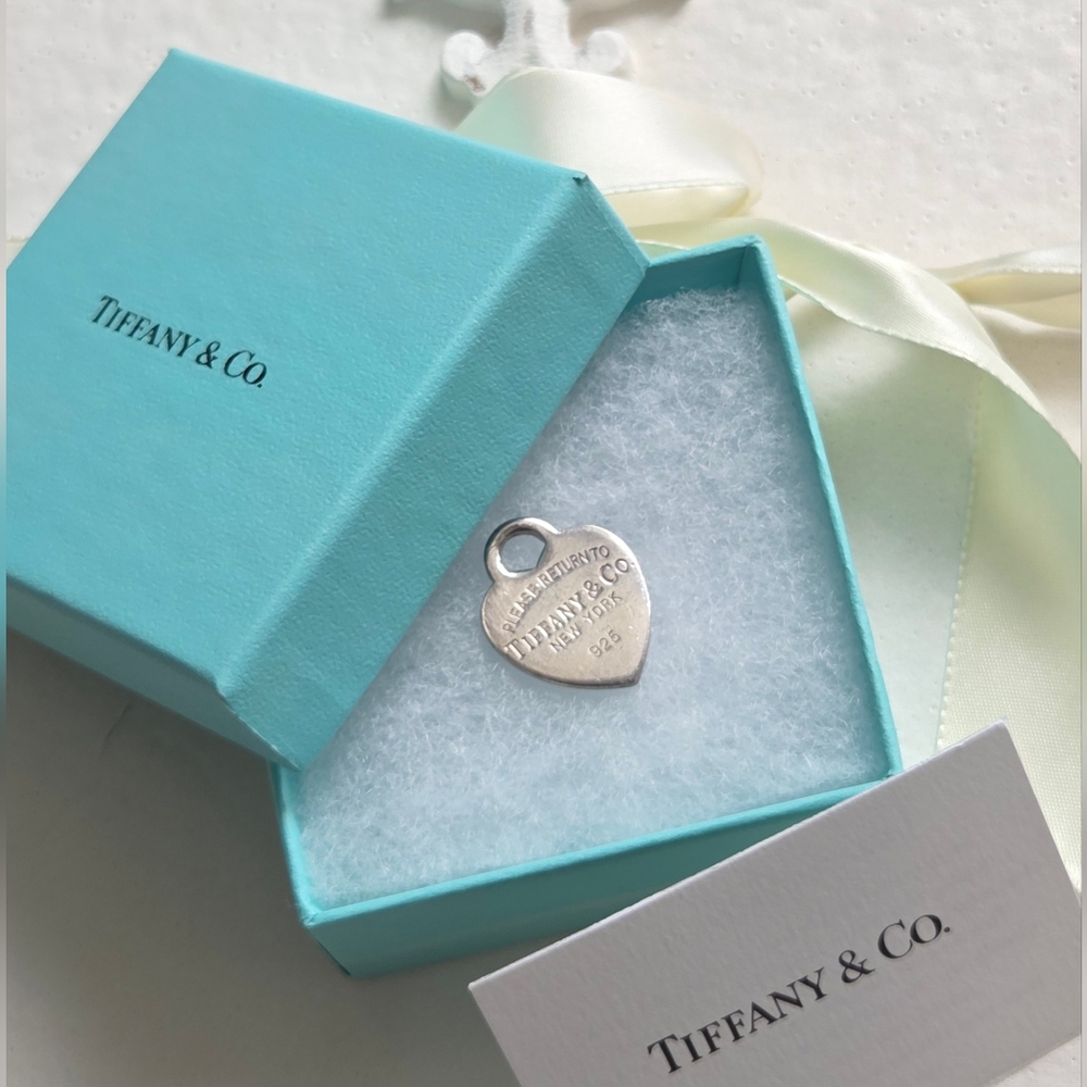 Tiffany & Co. Silver Heart Charm
